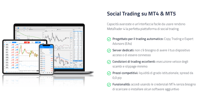 fp markets- come funziona il social trading